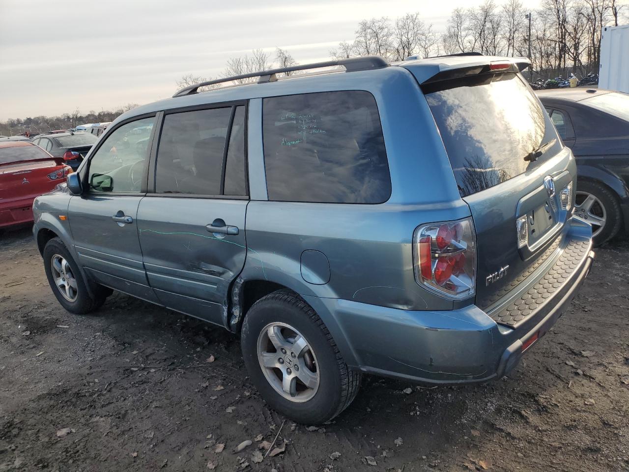 Изображение 2 2008 HONDA PILOT EXL 2008 с VIN 5FNYF18618B012459