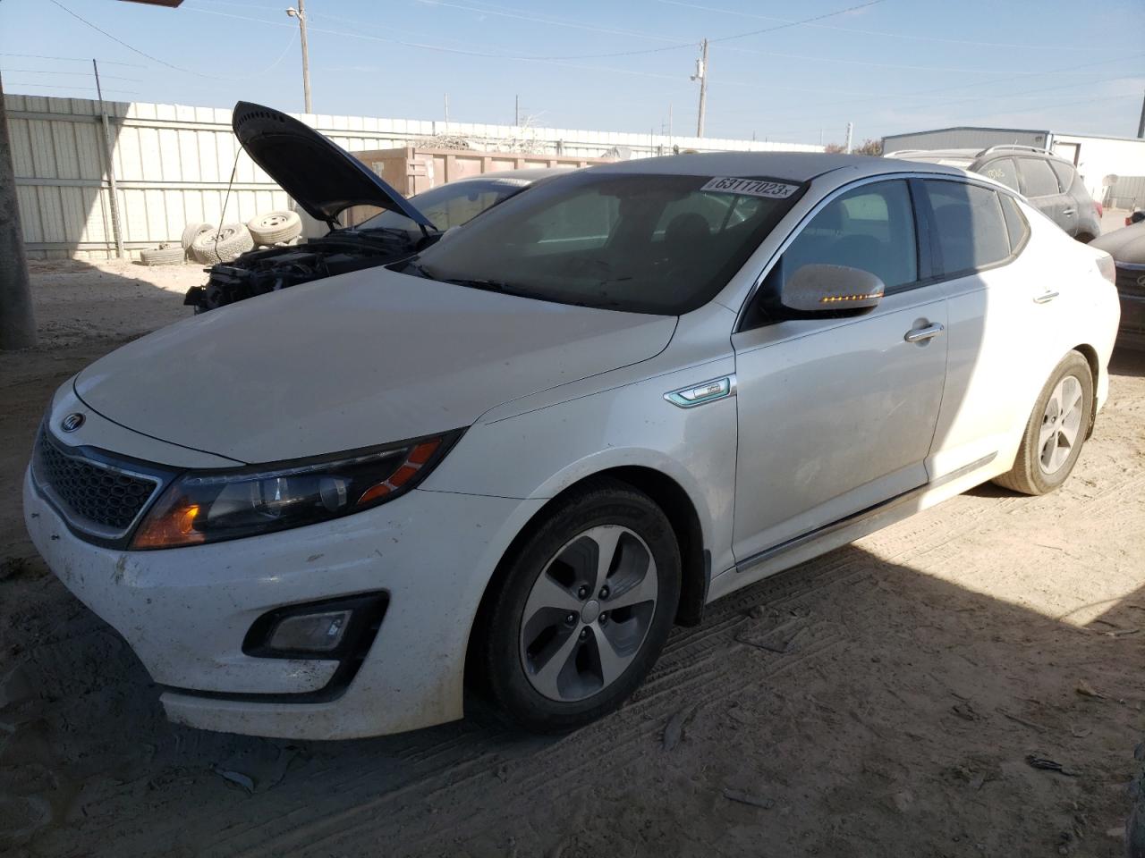 Image 1 of 2014 KIA OPTIMA HYBRID 2014 with VIN KNAGM4AD4E5072080
