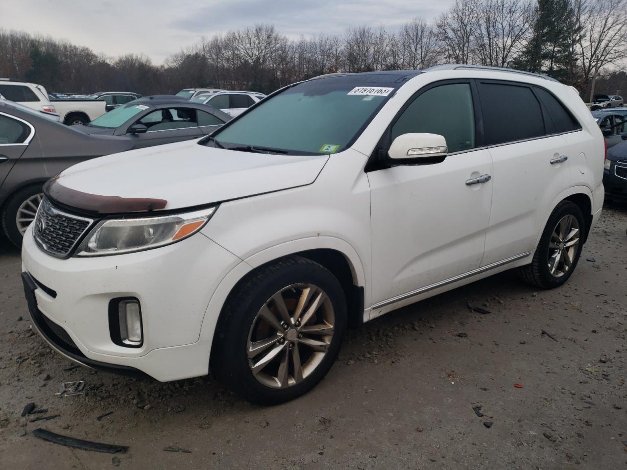 Image 1 of 2014 KIA SORENTO SX 2014 with VIN 5XYKW4A72EG513813