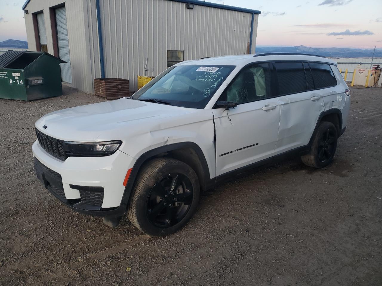 Image 1 of 2023 JEEP GRAND CHEROKEE L LAREDO 2023 with VIN 1C4RJKAG2P8884871