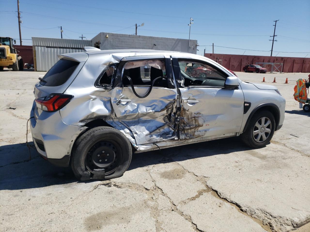 Image 3 of 2021 MITSUBISHI OUTLANDER SPORT ES 2021 with VIN JA4APUAU4MU021290