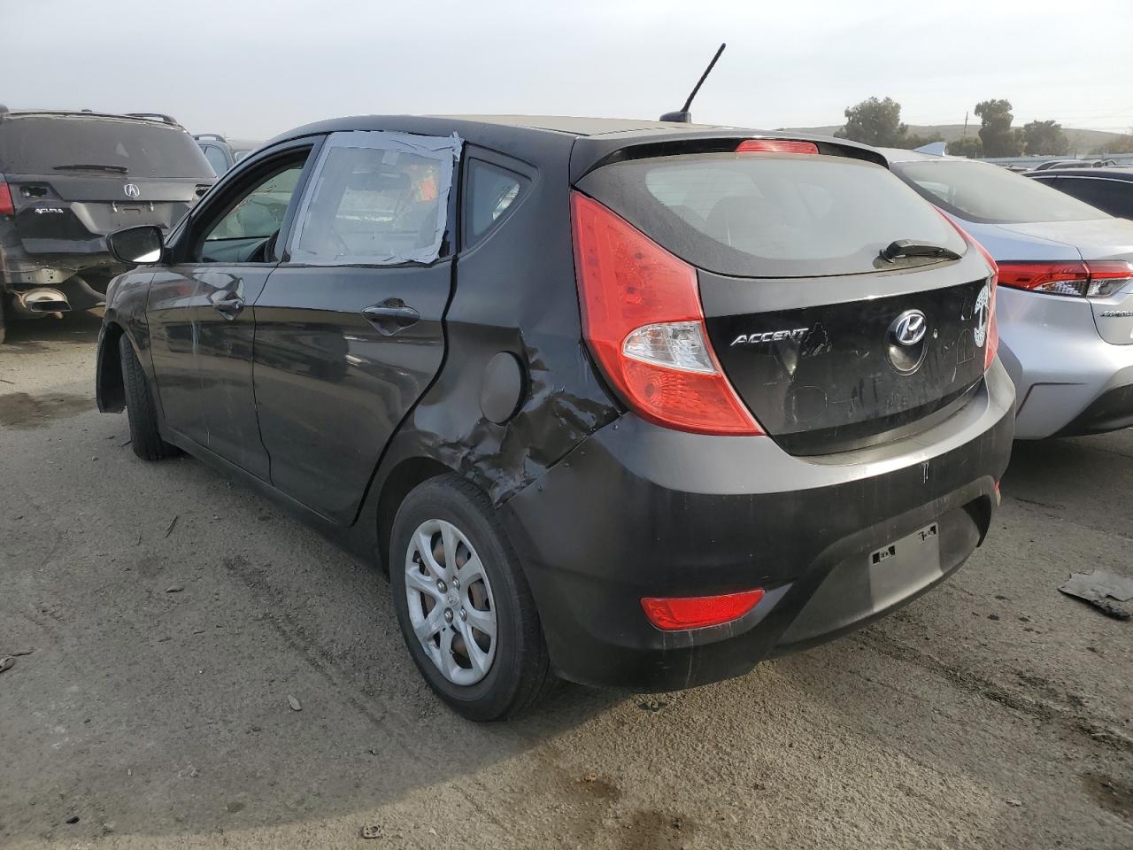 Image 2 of 2012 HYUNDAI ACCENT GLS 2012 with VIN KMHCT5AE1CU004823
