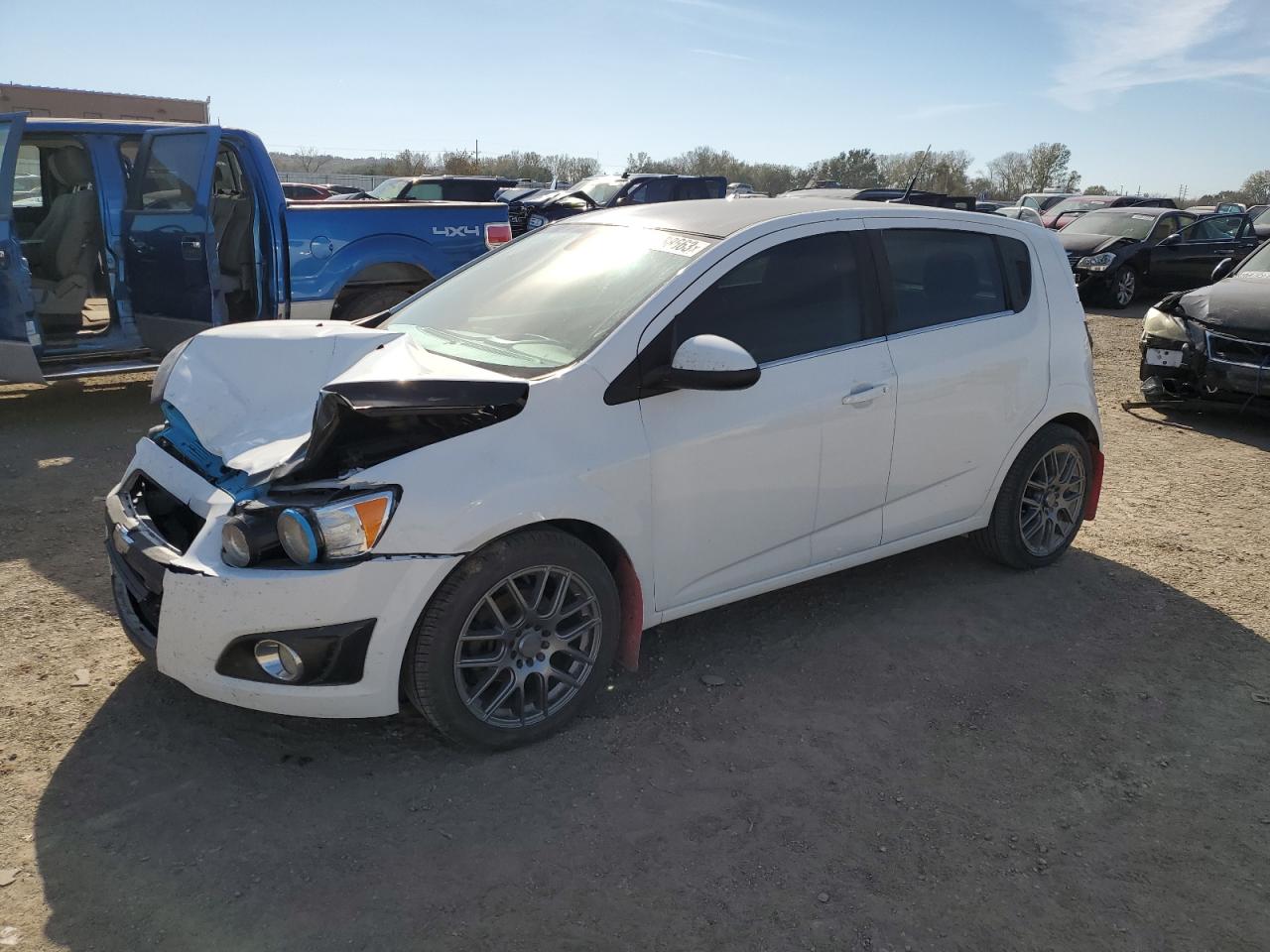 Image 1 of 2013 CHEVROLET SONIC LT 2013 with VIN 1G1JD6SG4D4190690