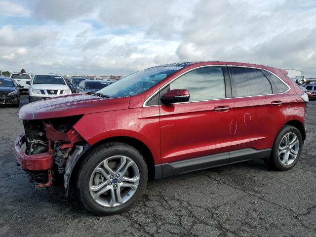 Image 1 of 2017 FORD EDGE TITANIUM 2017 with VIN 2FMPK4K90HBC45821