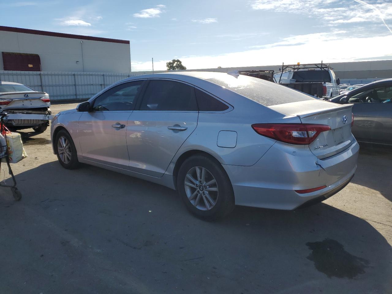 Image 2 of 2017 HYUNDAI SONATA SE 2017 with VIN 5NPE24AF6HH579083