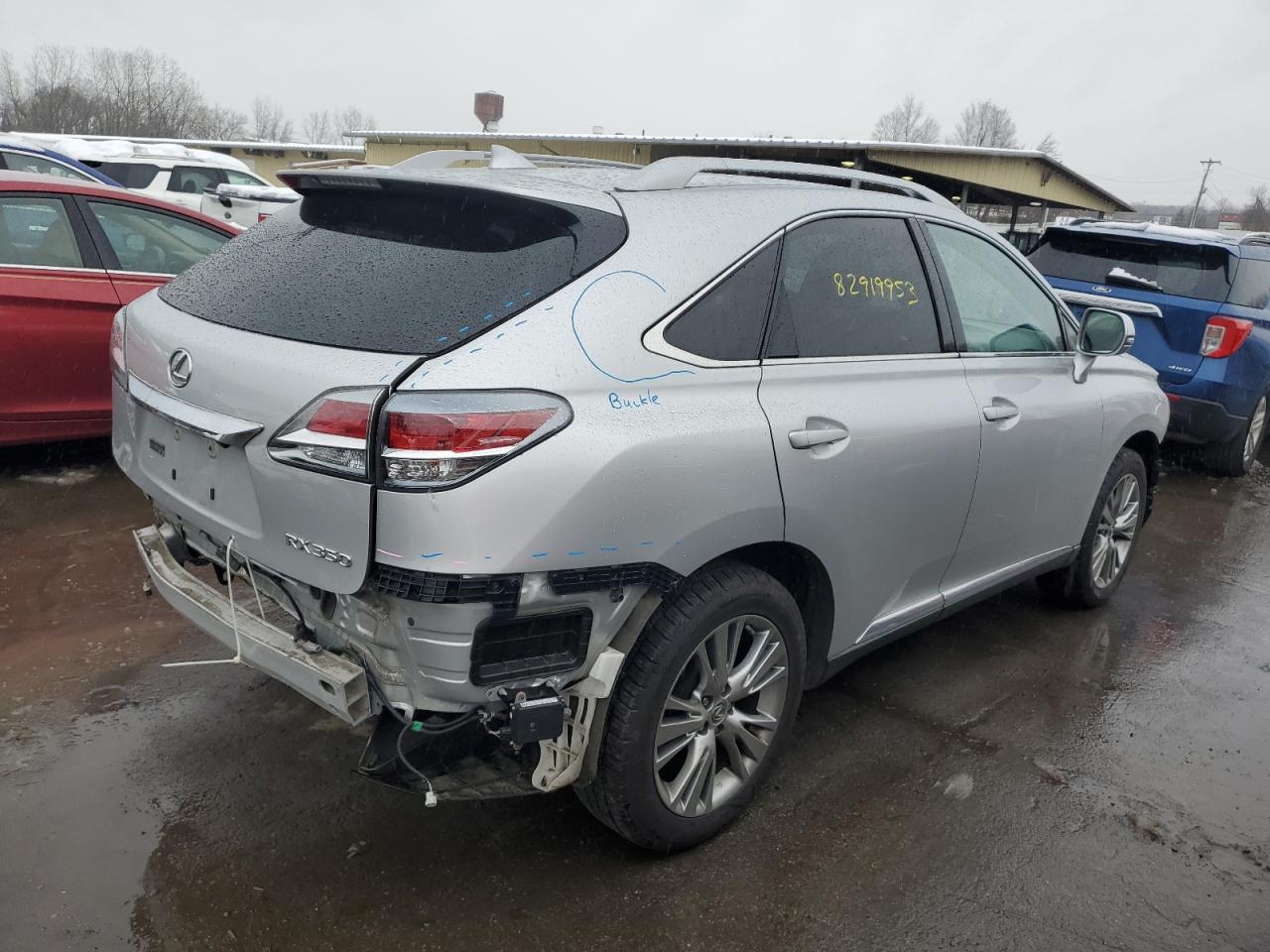 Изображение 3 2014 LEXUS RX 350 BASE 2014 с VIN 2T2BK1BA1EC234039