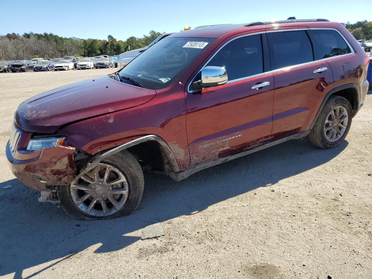Obraz 1 z 2016 JEEP GRAND CHEROKEE LIMITED 2016 z VIN 1C4RJFBG2GC461243