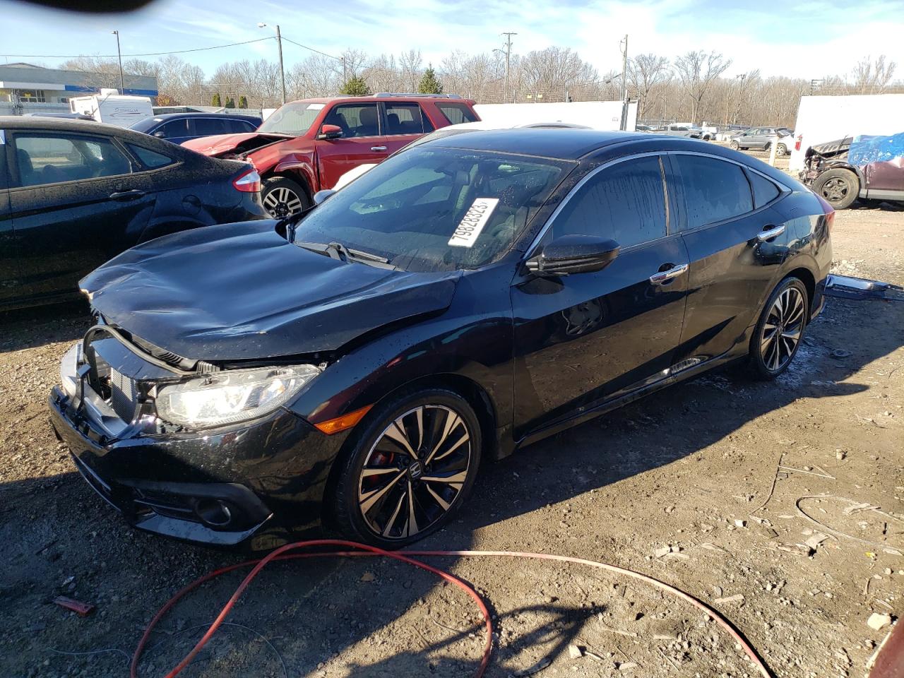 Obraz 1 z 2016 HONDA CIVIC LX 2016 z VIN 19XFC2F55GE021928
