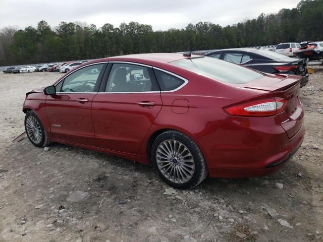 Image 2 of 2014 FORD FUSION TITANIUM HEV 2014 with VIN 3FA6P0RU2ER262501
