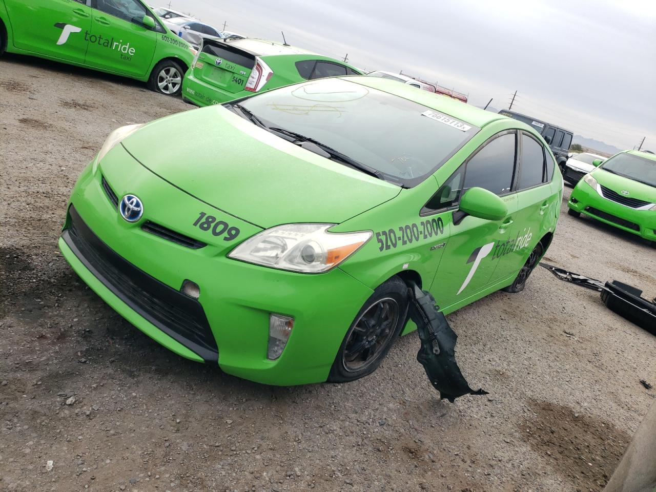 Изображение 1 2013 TOYOTA PRIUS  2013 с VIN JTDKN3DU1D1641635