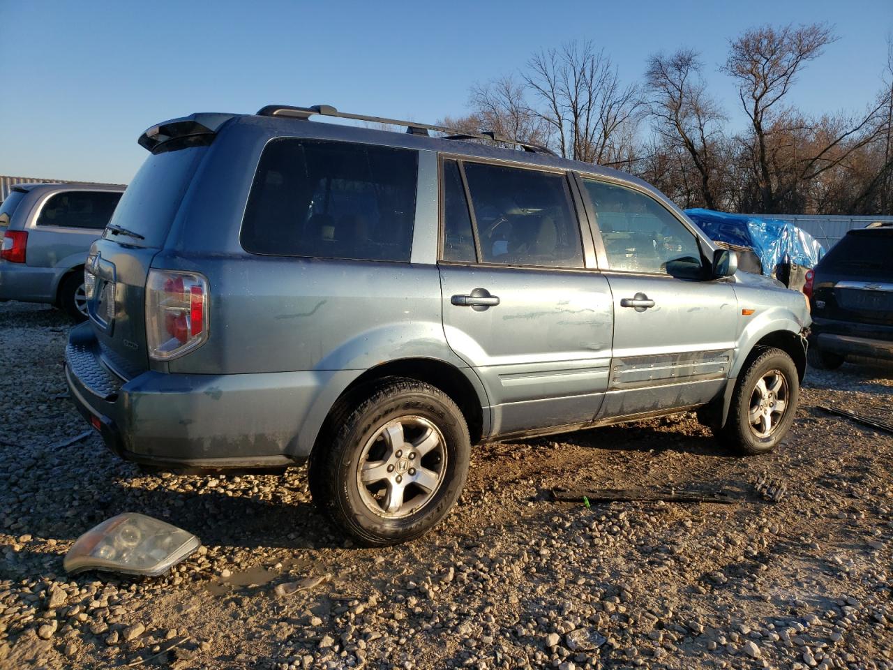 Изображение 3 2006 HONDA PILOT EX 2006 с VIN 5FNYF18496B009935