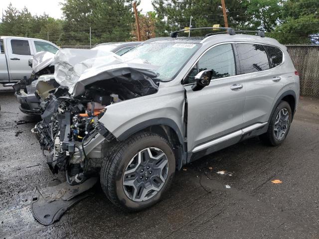 Image 1 of 2022 HYUNDAI SANTA FE SEL PREMIUM 2022 with VIN KM8S3DA11NU030568
