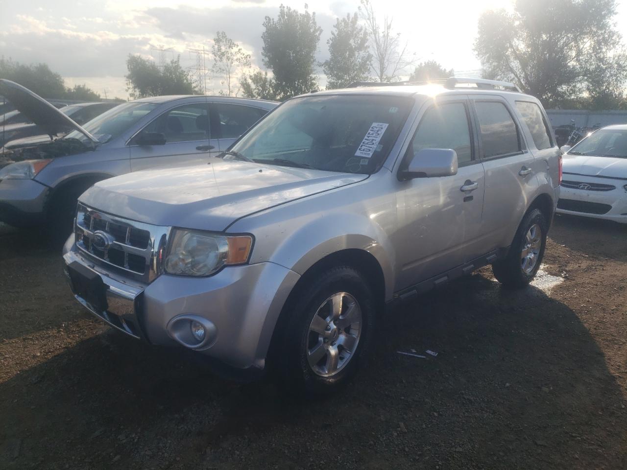 Image 1 of 2012 FORD ESCAPE LIMITED 2012 with VIN 1FMCU0EG0CKA44608