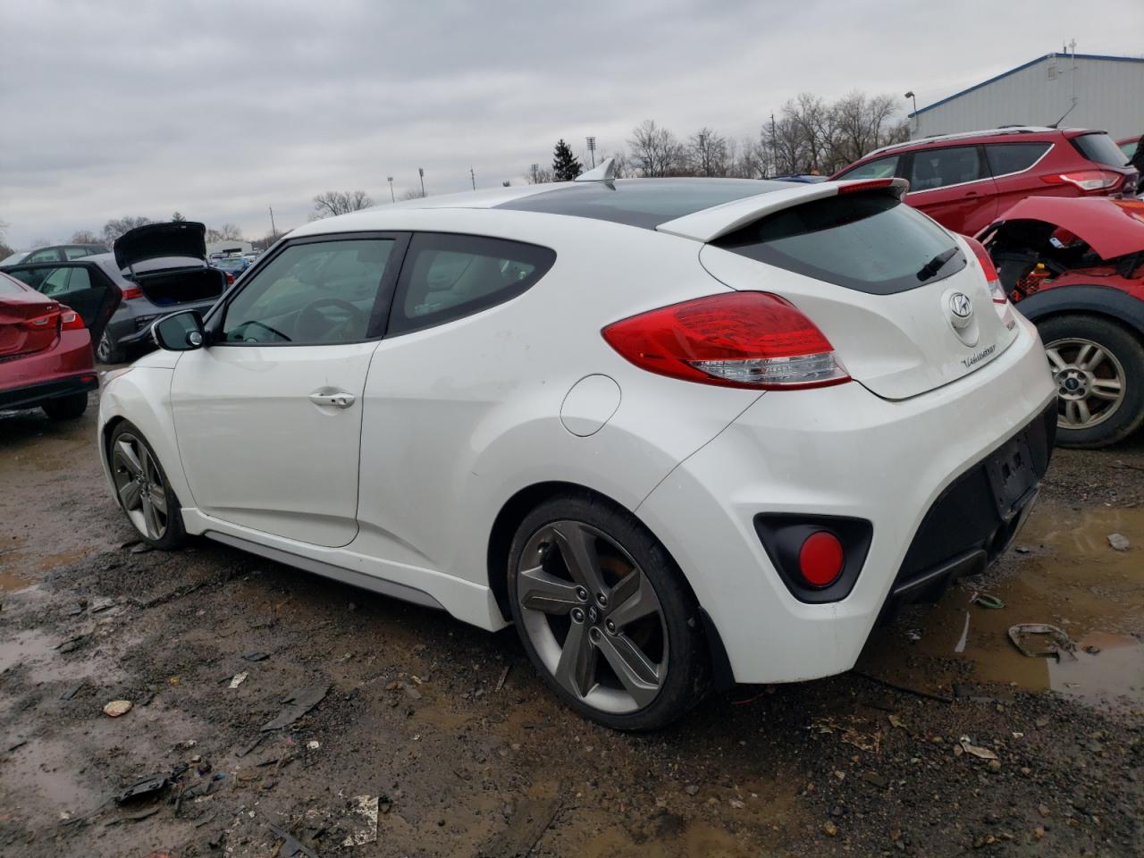 Obraz 2 z 2013 HYUNDAI VELOSTER TURBO 2013 z VIN KMHTC6AE4DU179655