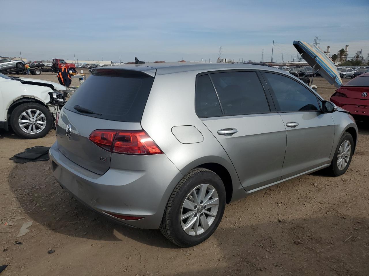 Изображение 3 2015 VOLKSWAGEN GOLF  2015 с VIN 3VW217AU8FM049255