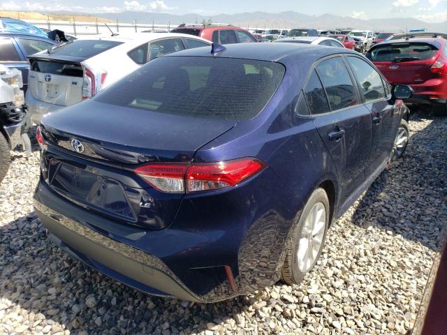 Image 3 of 2020 TOYOTA COROLLA LE 2020 with VIN JTDEPRAE4LJ011730