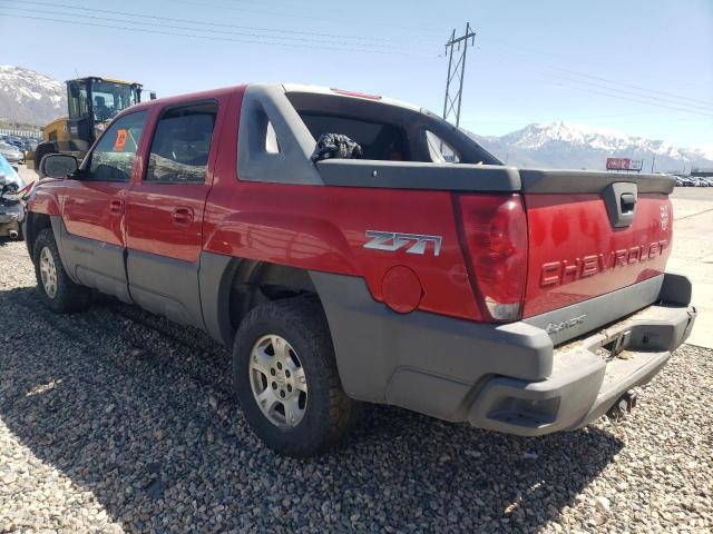 Изображение 2 2002 CHEVROLET AVALANCHE K1500 2002 с VIN 3GNEK13T52G190041