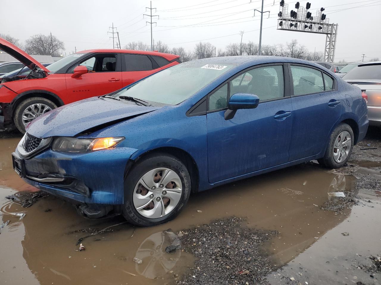 Изображение 1 2014 HONDA CIVIC LX 2014 с VIN 19XFB2F51EE209619