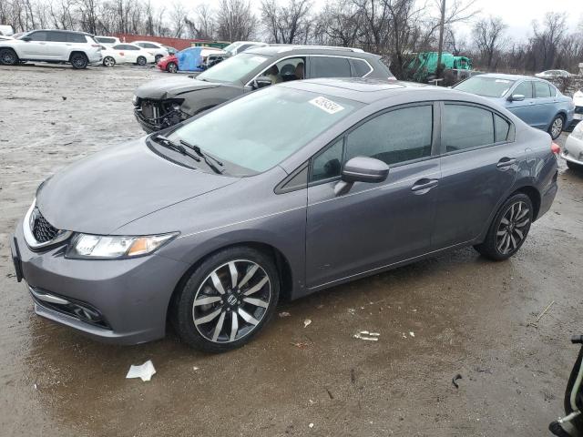 Image 1 of 2015 HONDA CIVIC EXL 2015 with VIN 2HGFB2F93FH542284