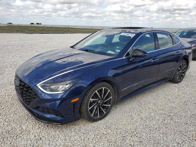 Image 1 of 2020 HYUNDAI SONATA SEL PLUS 2020 with VIN 5NPEJ4J28LH040442