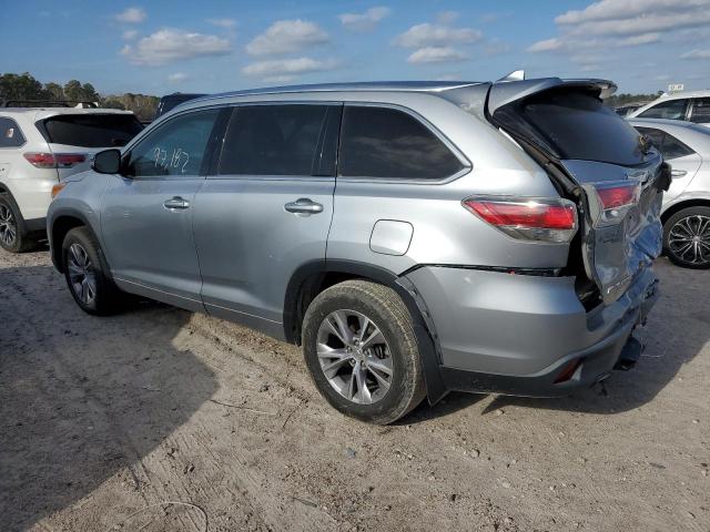 Obraz 2 z 2015 TOYOTA HIGHLANDER XLE 2015 z VIN 5TDJKRFH7FS128967