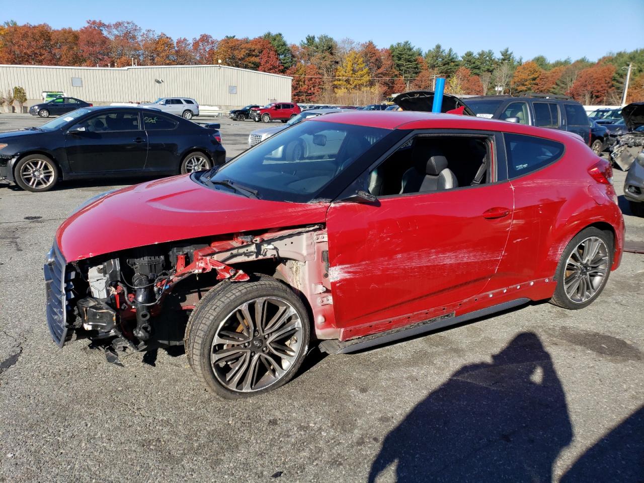 Image 1 of Hyundai Veloster Turbo 2017 with VIN KMHTC6AE1HU308635