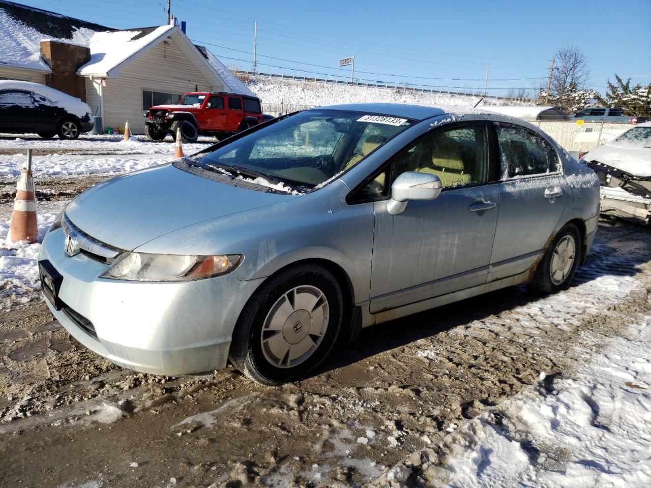 Image 1 of 2007 HONDA CIVIC HYBRID 2007 with VIN JHMFA36237S013551