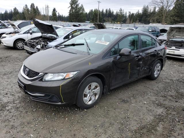 Изображение 1 2013 HONDA CIVIC LX 2013 с VIN 19XFB2F55DE235834