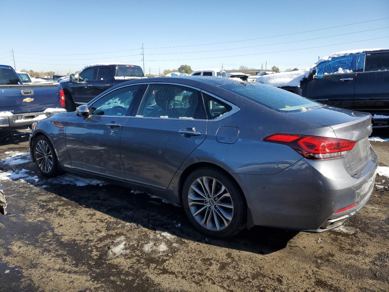 Image 2 of 2015 HYUNDAI GENESIS 3.8L 2015 with VIN KMHGN4JE2FU082487