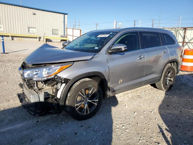 Image 1 of 2016 TOYOTA HIGHLANDER XLE 2016 with VIN 5TDKKRFH9GS179635