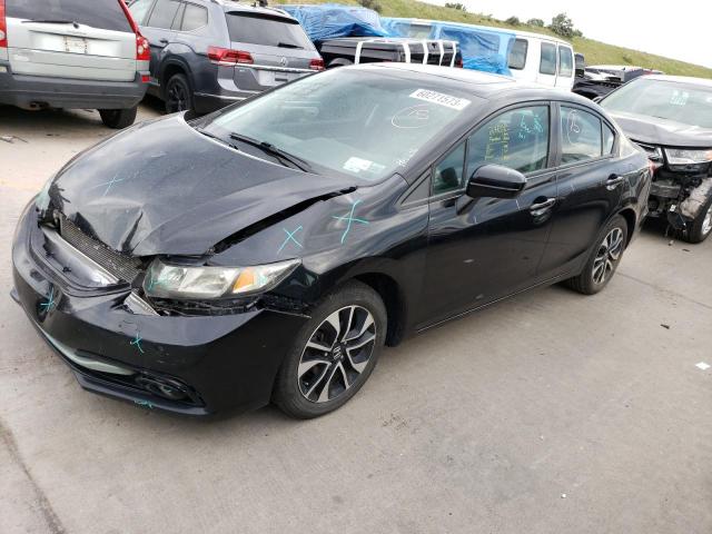 Image 1 of 2015 HONDA CIVIC EXL 2015 with VIN 19XFB2F9XFE243384