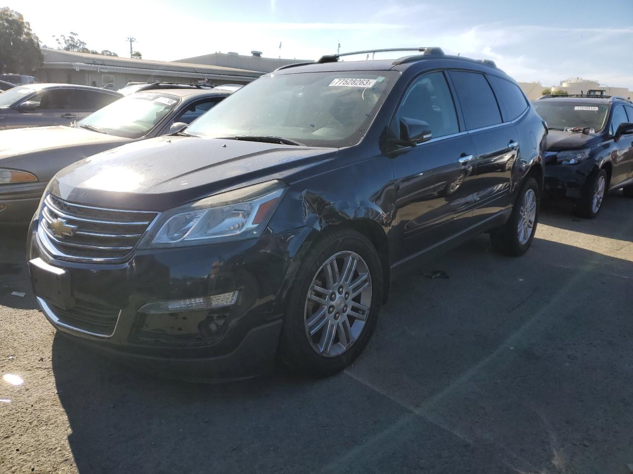 Image 1 of 2015 CHEVROLET TRAVERSE LT 2015 with VIN 1GNKRGKD4FJ263075