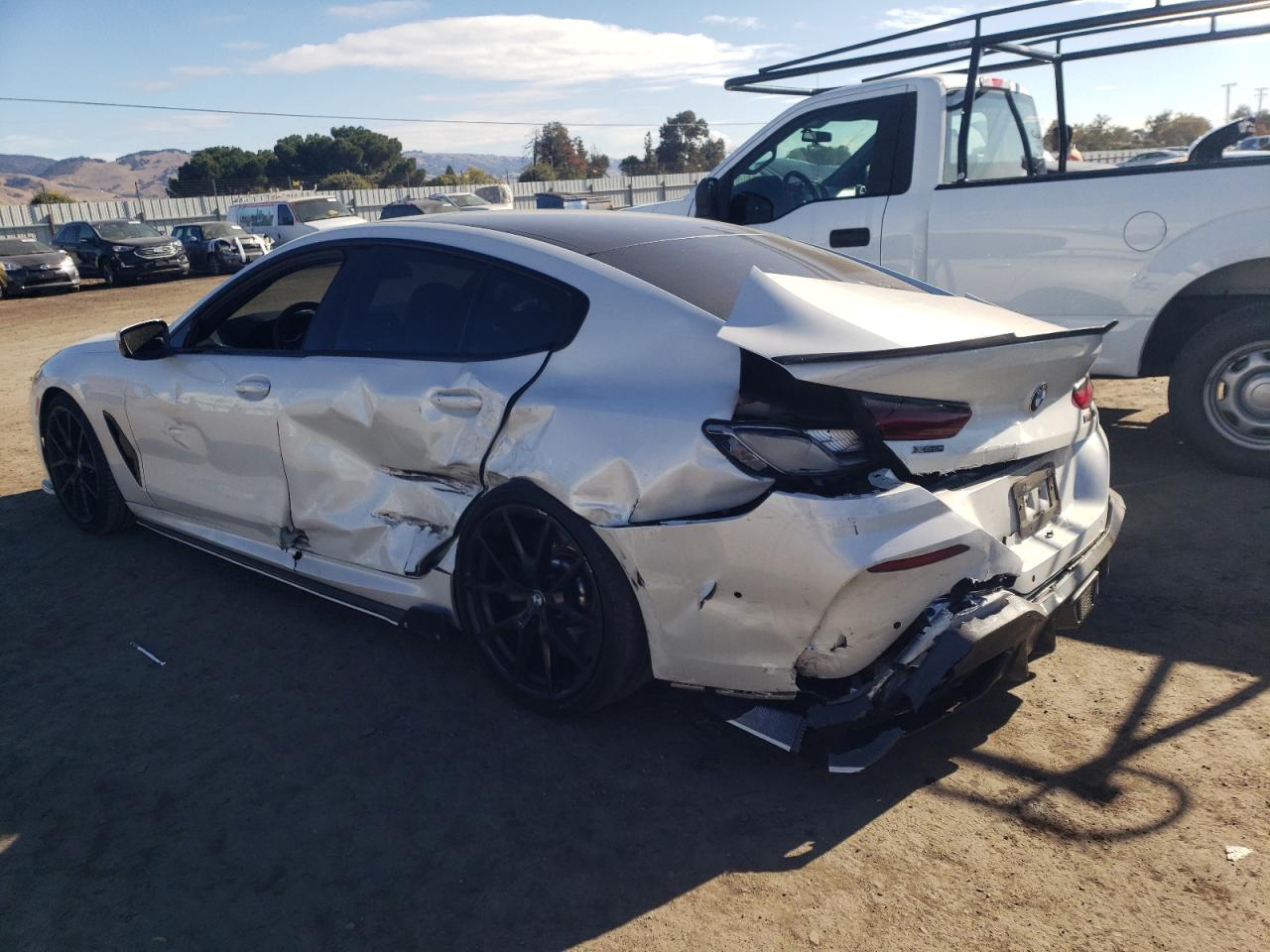 Image 2 of 2022 BMW M850XI  2022 with VIN WBAGV8C0XNCH72764