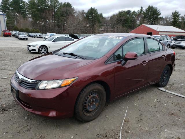Obraz 1 z 2012 HONDA CIVIC LX 2012 z VIN 19XFB2F52CE323819