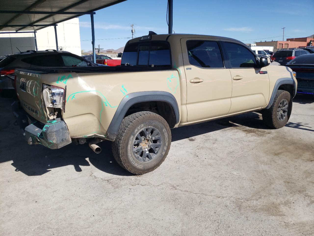 Изображение 3 2017 TOYOTA TACOMA DOUBLE CAB 2017 с VIN 3TMCZ5AN9HM093961