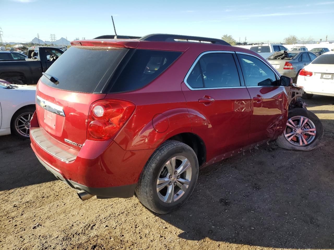 Obraz 3 z 2015 CHEVROLET EQUINOX LT 2015 z VIN 2GNFLBE36F6435533