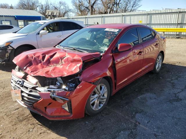 Image 1 of 2020 HYUNDAI ELANTRA SEL 2020 with VIN 5NPD84LF9LH543341