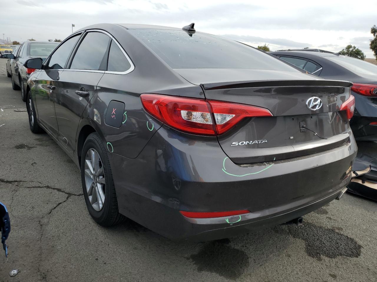 Изображение 2 2017 HYUNDAI SONATA SE 2017 с VIN 5NPE24AFXHH557197