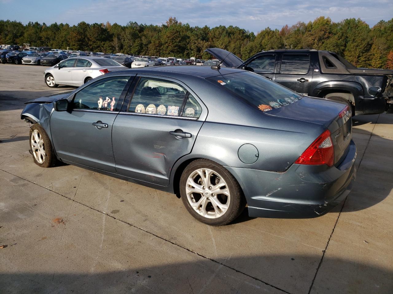 Изображение 2 2012 FORD FUSION SE 2012 с VIN 3FAHP0HG0CR241745