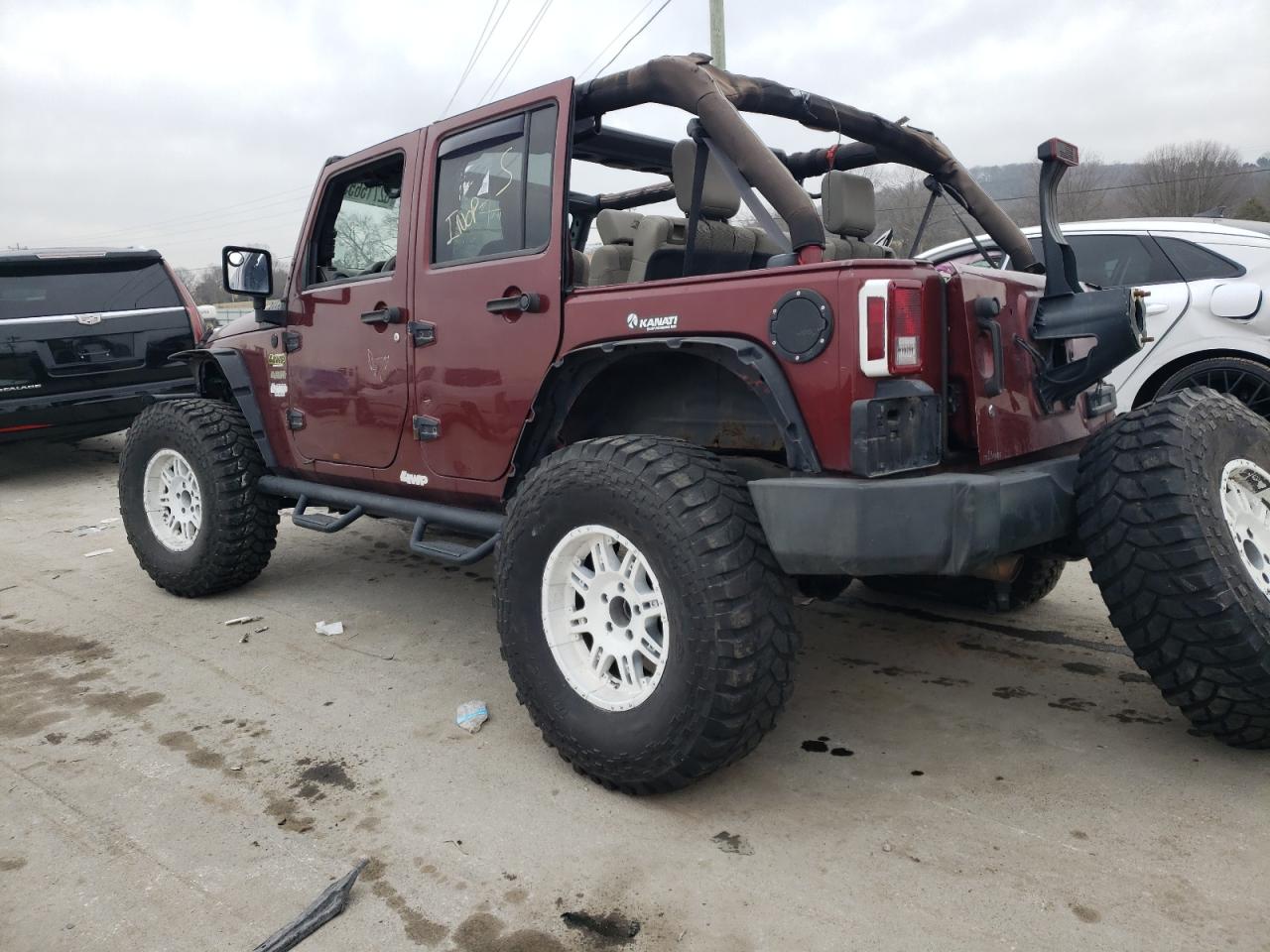 Obraz 2 z 2007 JEEP WRANGLER SAHARA 2007 z VIN 1J8GA59107L173314