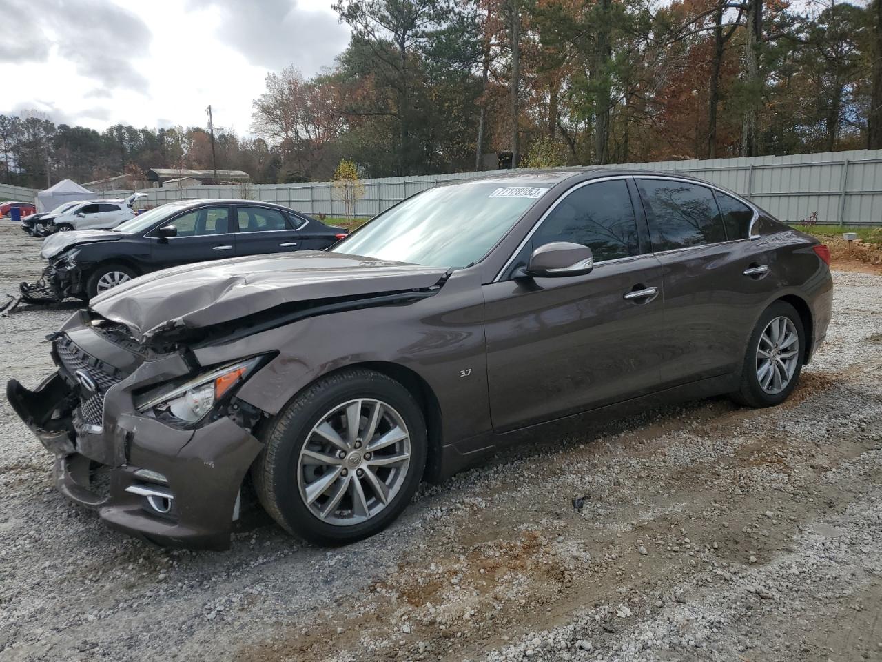 Obraz 1 z 2015 INFINITI Q50 BASE 2015 z VIN JN1BV7AP9FM343098