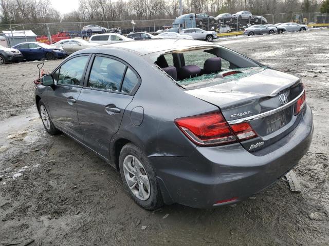 Image 2 of 2013 HONDA CIVIC LX 2013 with VIN 19XFB2F53DE203979