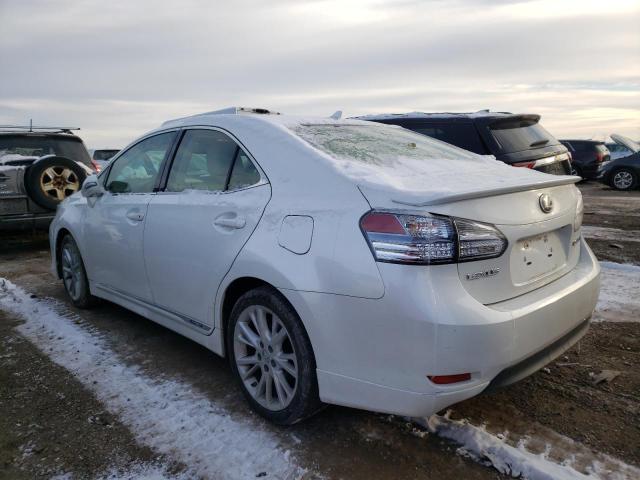 Image 2 of 2010 LEXUS HS 250H 2010 with VIN JTHBB1BA6A2028176