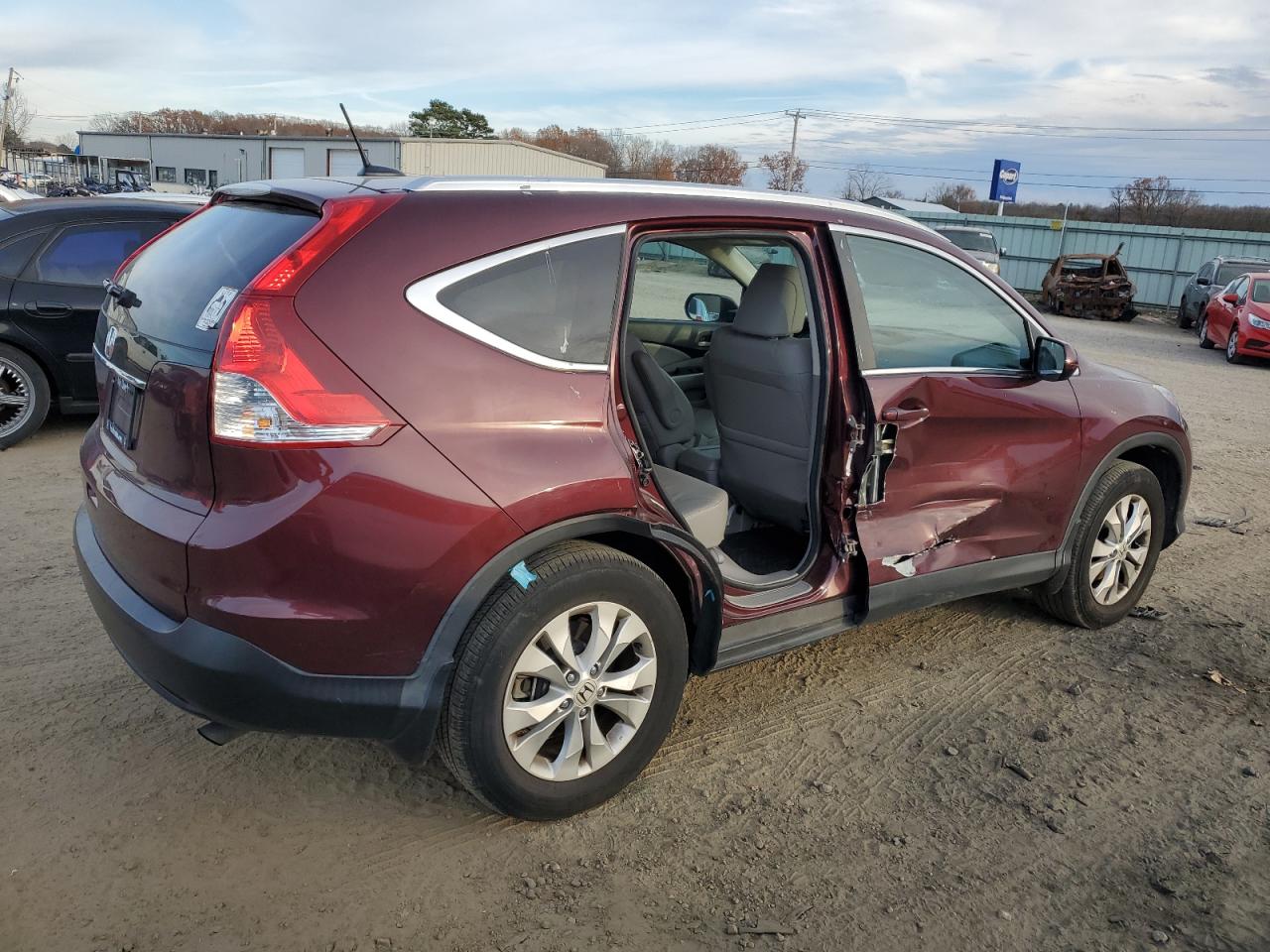 Image 3 of 2014 HONDA CR-V EXL 2014 with VIN 5J6RM3H73EL000086