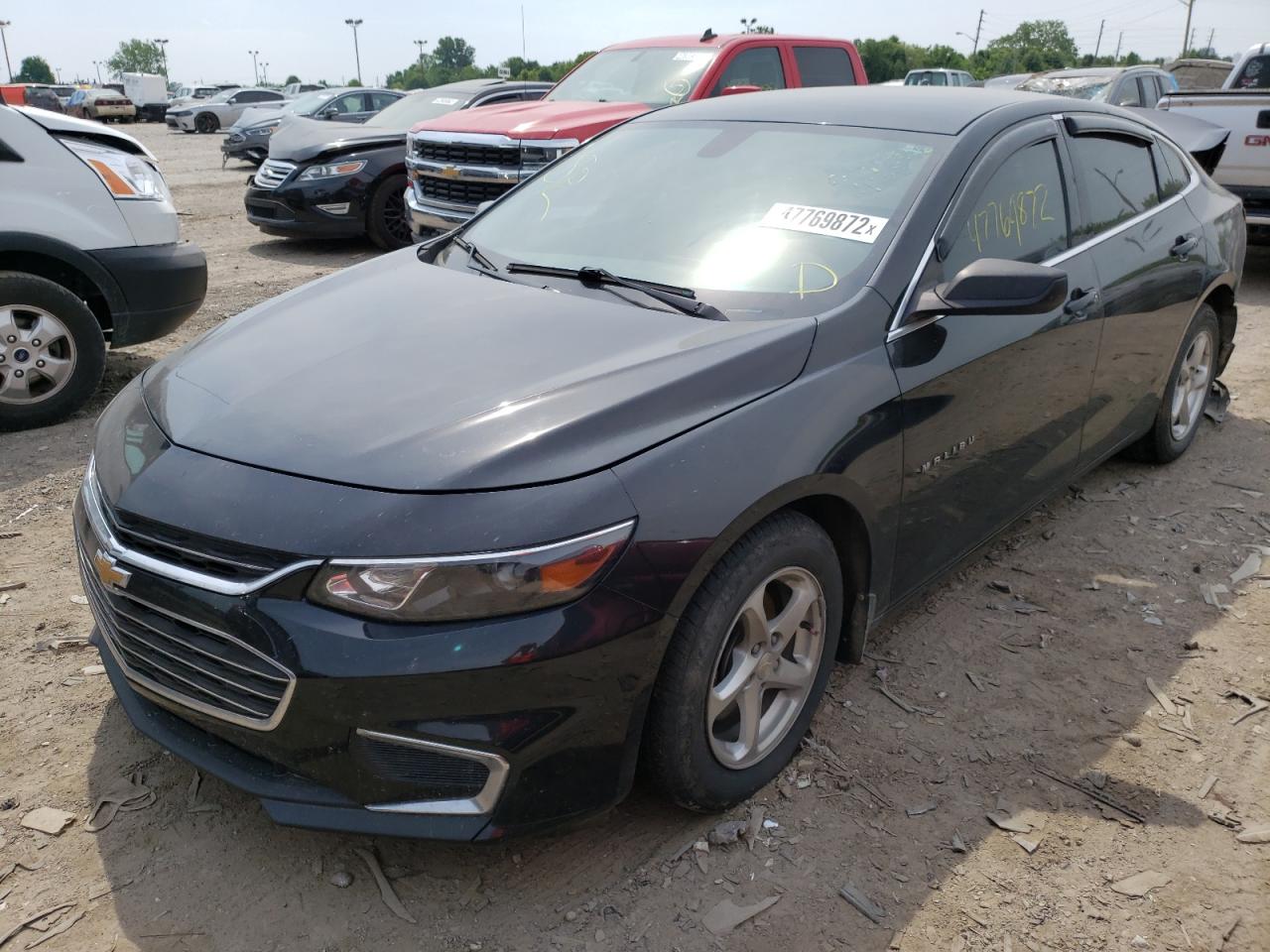 Image 2 of 2018 CHEVROLET MALIBU LS 2018 with VIN 1G1ZB5STXJF113516