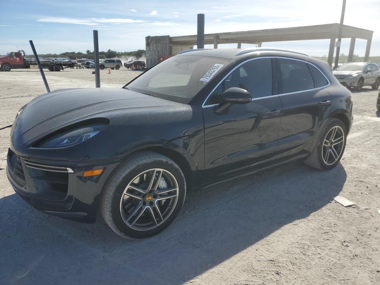 Image 1 of 2020 PORSCHE MACAN TURBO 2020 with VIN WP1AF2A54LLB60019