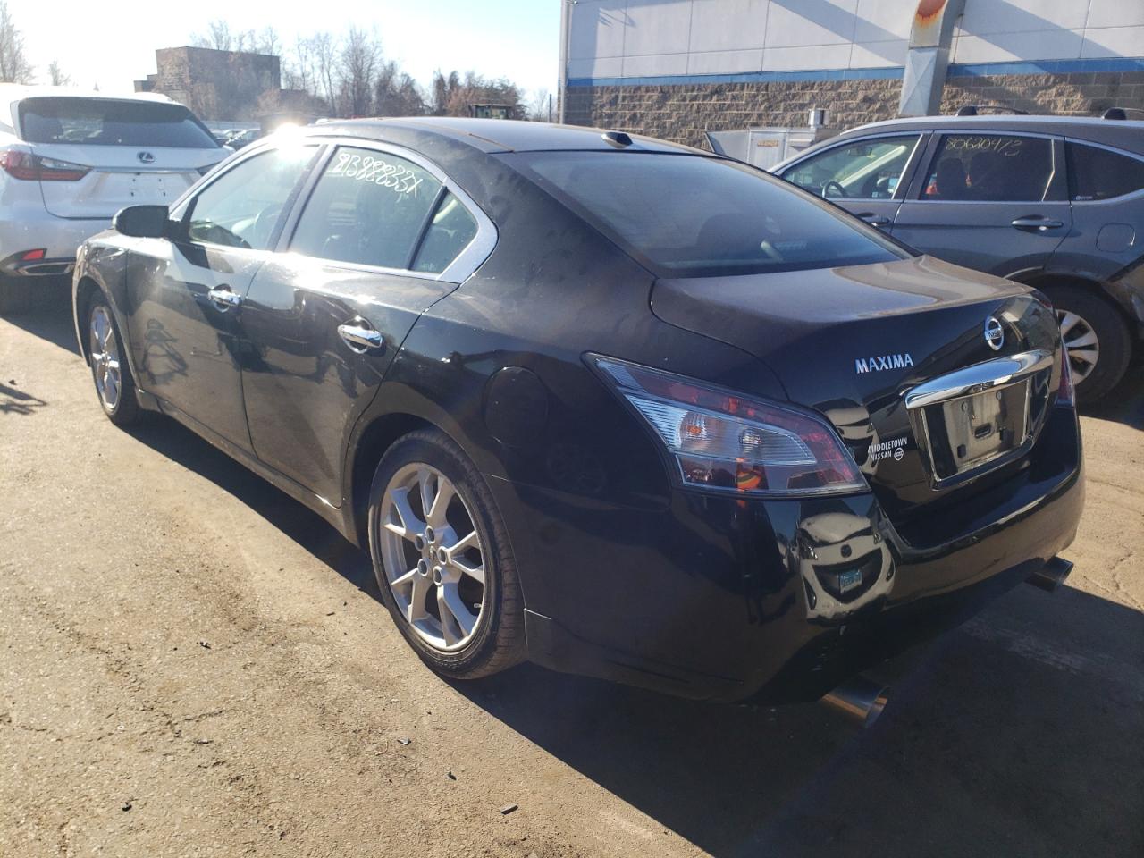 Image 2 of 2012 NISSAN MAXIMA S 2012 with VIN 1N4AA5AP9CC835985