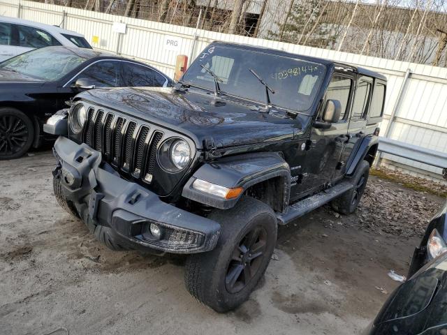 Изображение 1 2021 JEEP WRANGLER UNLIMITED SAHARA 2021 с VIN 1C4HJXEN7MW577348