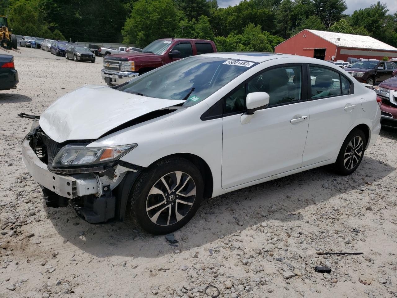 Image 1 of 2014 HONDA CIVIC EX 2014 with VIN 19XFB2F80EE219911