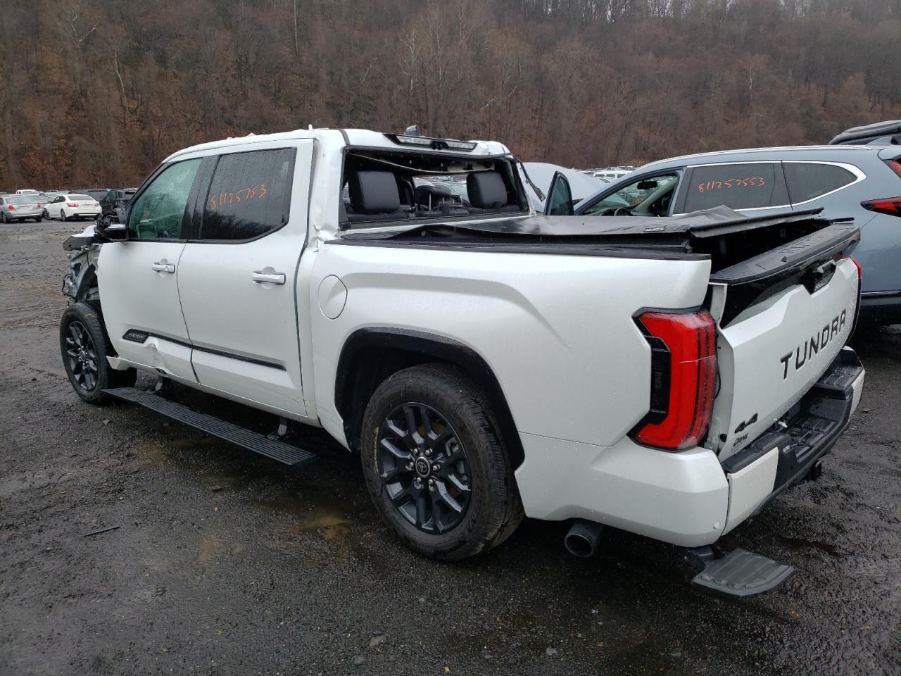 Obraz 2 z 2022 TOYOTA TUNDRA CREWMAX PLATINUM 2022 z VIN 5TFNC5DB6NX007670